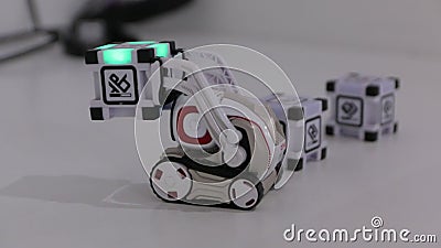 forklift robot toy