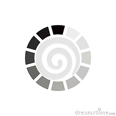 Loading bar progress icon .Loading bar icons. website load bar vector icon set on white background Vector Illustration