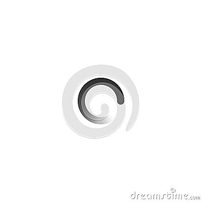 loading circle buffer suitable for project game online game etc Vector Illustration
