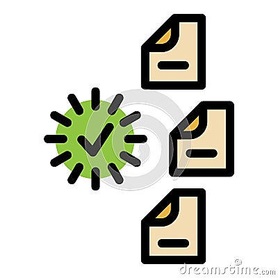 Loading files icon vector flat Vector Illustration