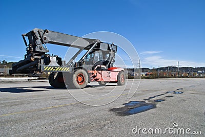 Loading and lifting equipment Stock Photo