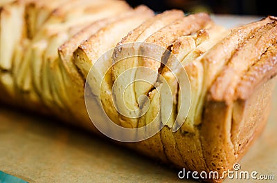 Loaf of Cinnamon Bread Stock Photo
