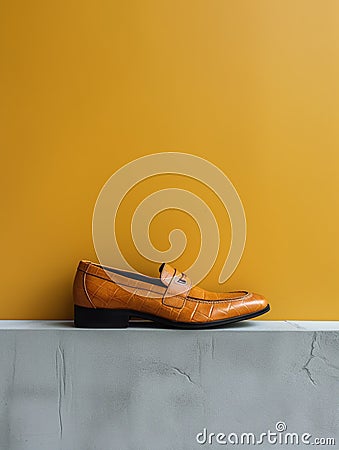 Loafers, the Perfect Slip-on Shoes Stock Photo