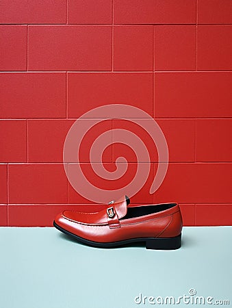 Loafers, the Perfect Slip-on Shoes Stock Photo