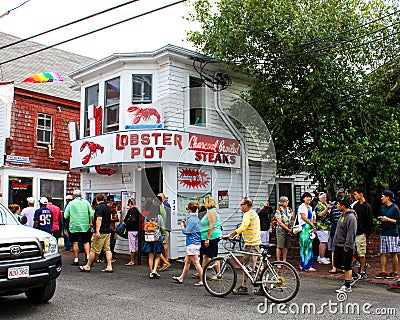 Lobster Pot, Provincetown, MA. Editorial Stock Photo