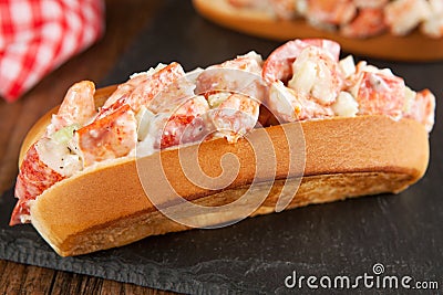 Lobster roll Stock Photo