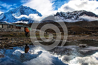 Lobuche Editorial Stock Photo