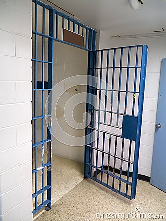 Jail cell Stock Photo