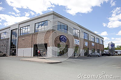 The local Dartmouth brewery Nine Locks Editorial Stock Photo