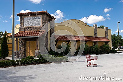 Recession - Restaurant Stock Photo