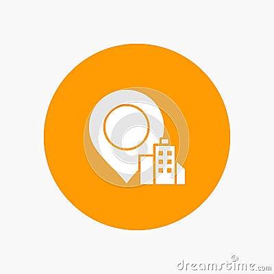 Location, Building, Hotel Vector Illustration