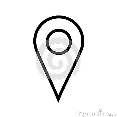 Location Icon Vector Vector Illustration