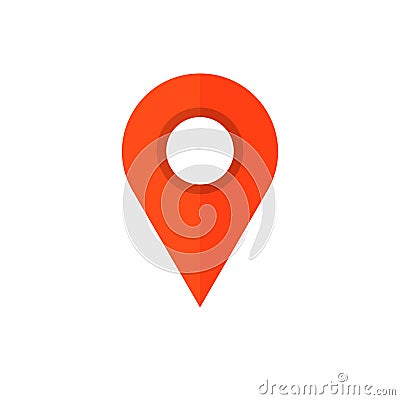 Location mark icon Vector Illustration