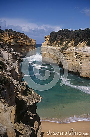 Loch Ard Gorge Stock Photo