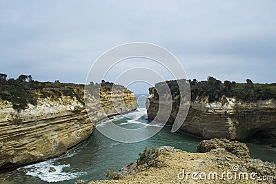 Loch Ard Gorge, Twelve Apostles, Great Ocean Road, Southern Victoria Stock Photo