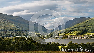 Loch Earn Stock Photo