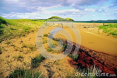 Loch Ewe beach, Wester Ross, Scotland Stock Photo