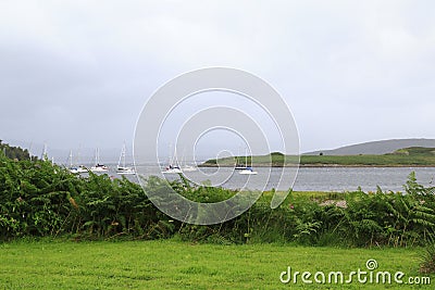 Loch Linnhe , near Dunberg, Argyll in western highlands Stock Photo