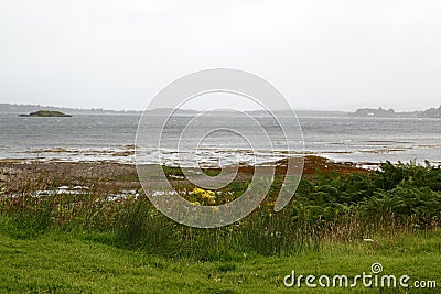 Loch Linnhe , near Dunberg, Argyll in western highlands Stock Photo