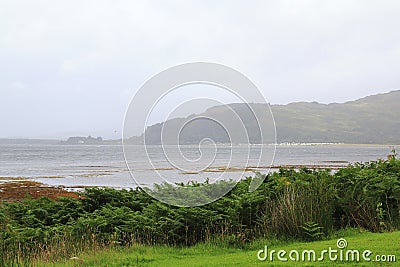 Loch Linnhe , near Dunberg, Argyll in western highlands Stock Photo