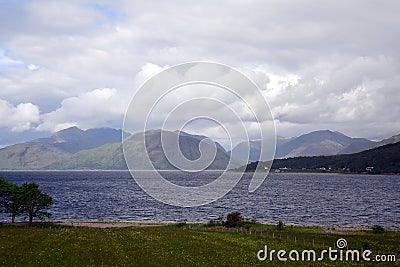 Loch Linnhe, Scotland Stock Photo