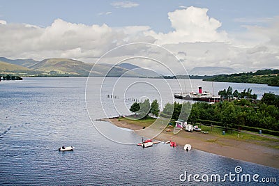 Loch Lomond Stock Photo