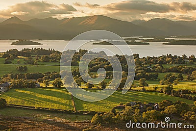 Loch Lomond Stock Photo