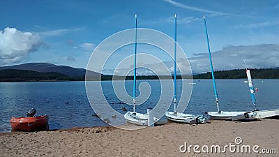 Loch Morlich Stock Photo