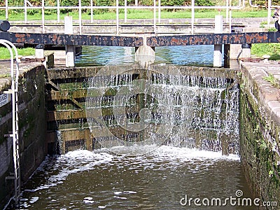 Lock gates 4 Stock Photo