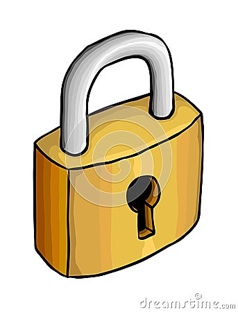 Lock Vector Illustration