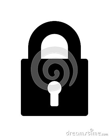 Lock icon Vector Illustration