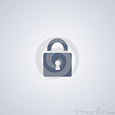 Lock , secret , vector best flat icon Vector Illustration