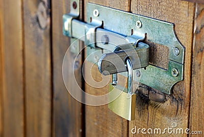 Locked Stock Photo