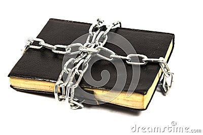 Locked notebook Stock Photo