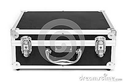 Locked Suitcase Stock Photo