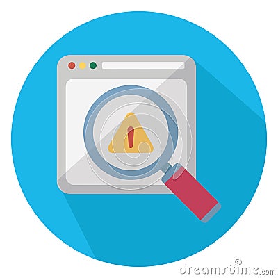 locked website, internet error Color Vector icon which can easily modify or edit Vector Illustration