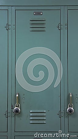 Locker Stock Photo