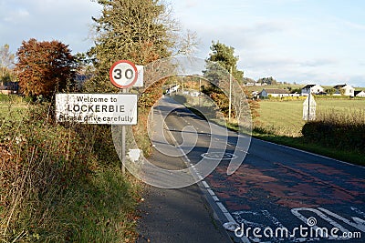 Lockerbie, Scotland Stock Photo