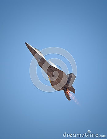 Lockheed Martin F-22 Raptor Editorial Stock Photo