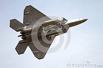 Lockheed Martin F22 Raptor Editorial Stock Photo