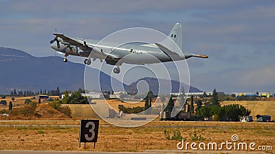 LOCKHEED P3 ORION - GREECE Editorial Stock Photo