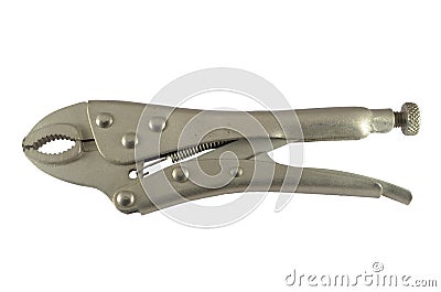 Locking Pliers Stock Photo