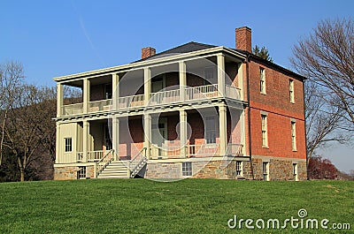 Lockwood House in Harpers Ferry, West Virginia Stock Photo