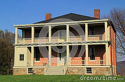 Lockwood House in Harpers Ferry, West Virginia Stock Photo