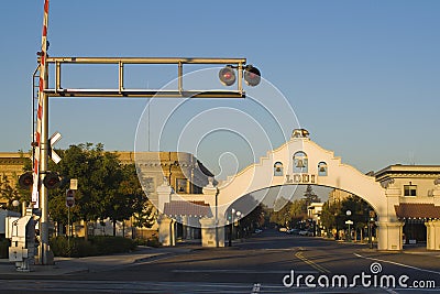 Lodi, California Stock Photo