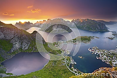 Lofoten Islands. Stock Photo