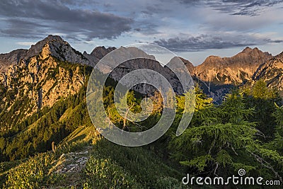 Logar Valley, Slovenia Stock Photo