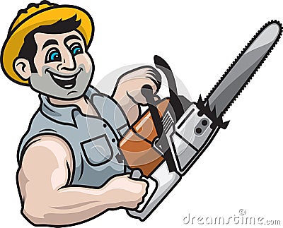 Logger Vector Illustration