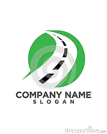 Logistic Logo Template Stock Photo