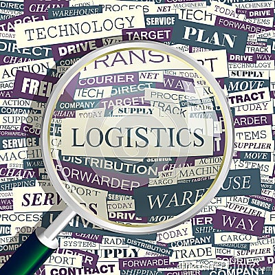 LOGISTICS Vector Illustration